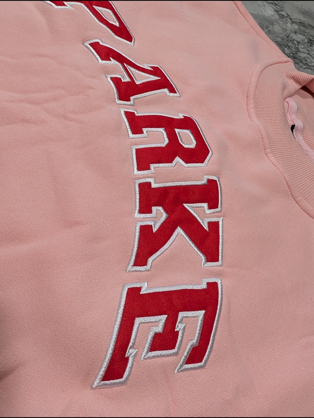 Parke Pink Crewneck Sweatshirt - Picture 4 of 5
